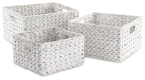 Elian Basket (Set of 3) - Premium Basket from Ashley Furniture - Just $69.07! Shop now at Furniture Wholesale Plus  We are the best furniture store in Nashville, Hendersonville, Goodlettsville, Madison, Antioch, Mount Juliet, Lebanon, Gallatin, Springfield, Murfreesboro, Franklin, Brentwood