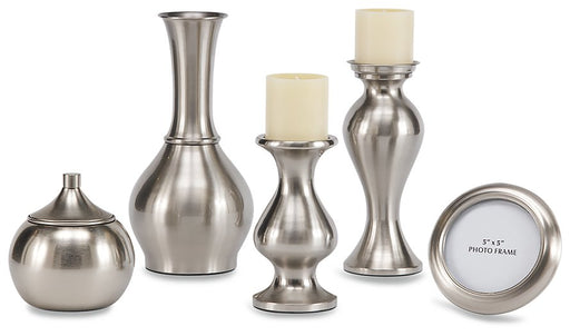 Rishona Accessory Set (Set of 5) - Premium Table Accessory Set from Ashley Furniture - Just $69.07! Shop now at Furniture Wholesale Plus  We are the best furniture store in Nashville, Hendersonville, Goodlettsville, Madison, Antioch, Mount Juliet, Lebanon, Gallatin, Springfield, Murfreesboro, Franklin, Brentwood