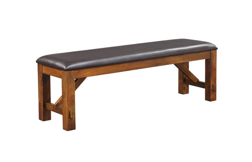 Acme Apollo Upholstered Dining Bench in Walnut 70004 - Premium Bench from ACME East - Just $224.25! Shop now at Furniture Wholesale Plus  We are the best furniture store in Nashville, Hendersonville, Goodlettsville, Madison, Antioch, Mount Juliet, Lebanon, Gallatin, Springfield, Murfreesboro, Franklin, Brentwood