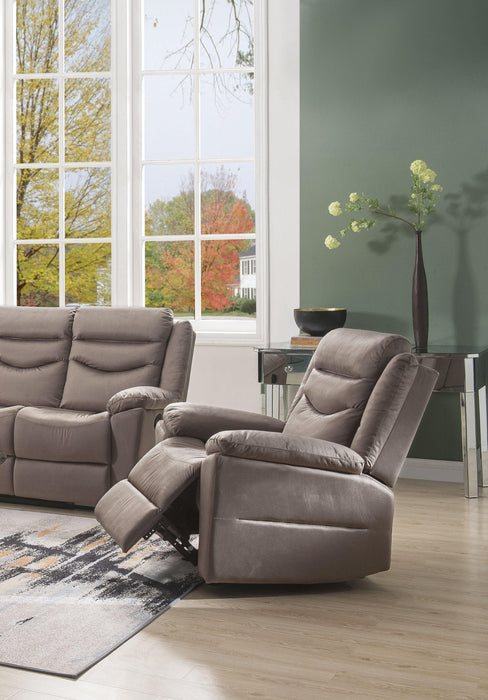 Acme Furniture Fiacre Glider Recliner in Brown 53667 - Premium Recliner from ACME East - Just $629.85! Shop now at Furniture Wholesale Plus  We are the best furniture store in Nashville, Hendersonville, Goodlettsville, Madison, Antioch, Mount Juliet, Lebanon, Gallatin, Springfield, Murfreesboro, Franklin, Brentwood