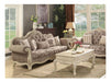 Acme Ragenardus Sofa with 5 Pillows in Gray Fabric & Antique White 56020 - Premium Sofa from ACME East - Just $3432! Shop now at Furniture Wholesale Plus  We are the best furniture store in Nashville, Hendersonville, Goodlettsville, Madison, Antioch, Mount Juliet, Lebanon, Gallatin, Springfield, Murfreesboro, Franklin, Brentwood