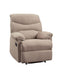 Arcadia Beige Woven Fabric Recliner (Motion) - Premium Recliner from ACME East - Just $446.55! Shop now at Furniture Wholesale Plus  We are the best furniture store in Nashville, Hendersonville, Goodlettsville, Madison, Antioch, Mount Juliet, Lebanon, Gallatin, Springfield, Murfreesboro, Franklin, Brentwood
