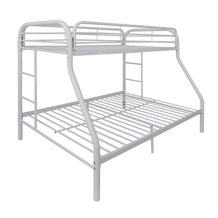 Tritan White Bunk Bed (Twin XL/Queen) - Premium Bunk Bed from ACME East - Just $466.05! Shop now at Furniture Wholesale Plus  We are the best furniture store in Nashville, Hendersonville, Goodlettsville, Madison, Antioch, Mount Juliet, Lebanon, Gallatin, Springfield, Murfreesboro, Franklin, Brentwood