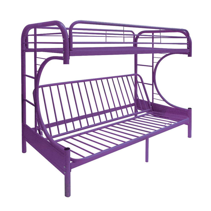 Eclipse Purple Bunk Bed (Twin/Full/Futon) - Premium Bunk Bed from ACME East - Just $466.05! Shop now at Furniture Wholesale Plus  We are the best furniture store in Nashville, Hendersonville, Goodlettsville, Madison, Antioch, Mount Juliet, Lebanon, Gallatin, Springfield, Murfreesboro, Franklin, Brentwood