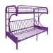 Eclipse Purple Bunk Bed (Twin/Full/Futon) - Premium Bunk Bed from ACME East - Just $466.05! Shop now at Furniture Wholesale Plus  We are the best furniture store in Nashville, Hendersonville, Goodlettsville, Madison, Antioch, Mount Juliet, Lebanon, Gallatin, Springfield, Murfreesboro, Franklin, Brentwood