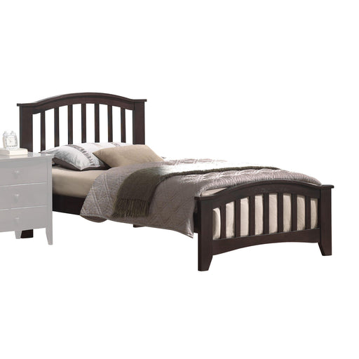 San Marino Dark Walnut Twin Bed - Premium Bed from ACME East - Just $310.05! Shop now at Furniture Wholesale Plus  We are the best furniture store in Nashville, Hendersonville, Goodlettsville, Madison, Antioch, Mount Juliet, Lebanon, Gallatin, Springfield, Murfreesboro, Franklin, Brentwood