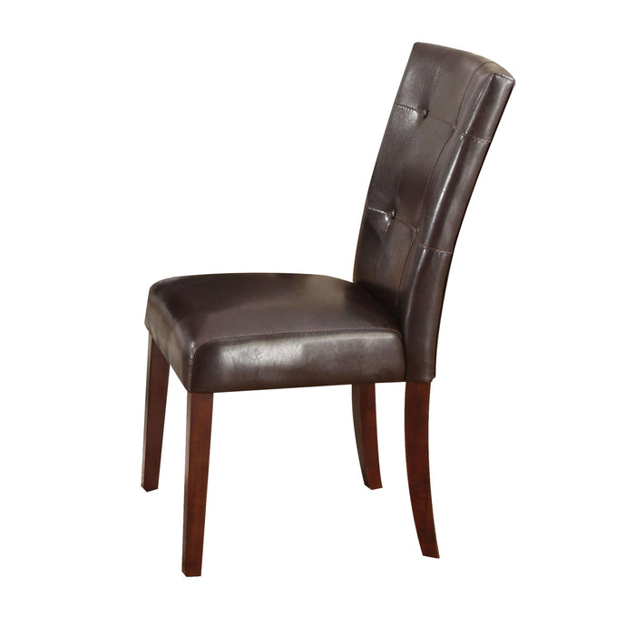 Danville Espresso PU & Walnut Side Chair - Premium Dining Chair from ACME East - Just $294.45! Shop now at Furniture Wholesale Plus  We are the best furniture store in Nashville, Hendersonville, Goodlettsville, Madison, Antioch, Mount Juliet, Lebanon, Gallatin, Springfield, Murfreesboro, Franklin, Brentwood