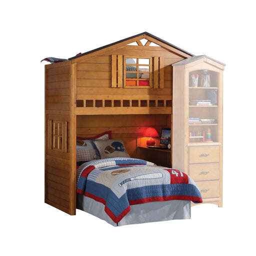Tree House Rustic Oak Loft Bed (Twin Size) - Premium Loft Bed from ACME East - Just $1263.60! Shop now at Furniture Wholesale Plus  We are the best furniture store in Nashville, Hendersonville, Goodlettsville, Madison, Antioch, Mount Juliet, Lebanon, Gallatin, Springfield, Murfreesboro, Franklin, Brentwood