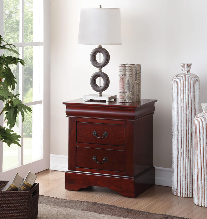 Louis Philippe III Cherry Nightstand - Premium Nightstand from ACME East - Just $187.20! Shop now at Furniture Wholesale Plus  We are the best furniture store in Nashville, Hendersonville, Goodlettsville, Madison, Antioch, Mount Juliet, Lebanon, Gallatin, Springfield, Murfreesboro, Franklin, Brentwood