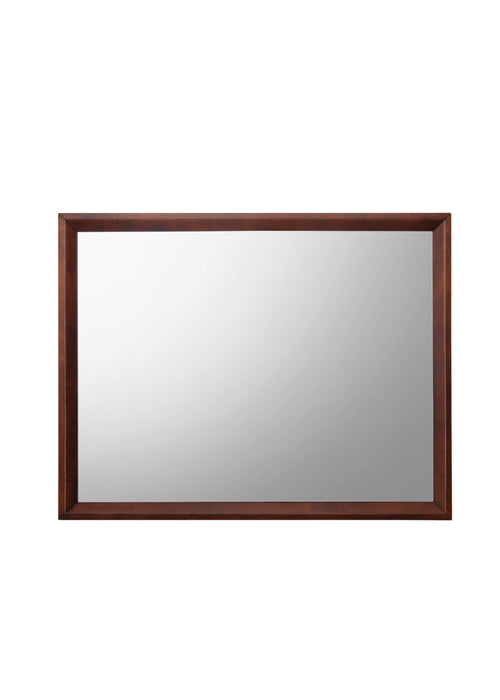 Ilana Brown Cherry Mirror - Premium Mirror from ACME East - Just $99.45! Shop now at Furniture Wholesale Plus  We are the best furniture store in Nashville, Hendersonville, Goodlettsville, Madison, Antioch, Mount Juliet, Lebanon, Gallatin, Springfield, Murfreesboro, Franklin, Brentwood