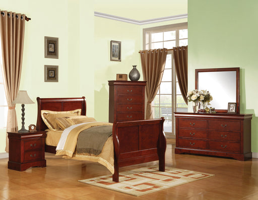 Louis Philippe III Cherry Twin Bed - Premium Bed from ACME East - Just $370.50! Shop now at Furniture Wholesale Plus  We are the best furniture store in Nashville, Hendersonville, Goodlettsville, Madison, Antioch, Mount Juliet, Lebanon, Gallatin, Springfield, Murfreesboro, Franklin, Brentwood