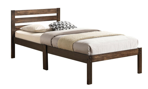 Donato Ash Brown Twin Bed - Premium Bed from ACME East - Just $198.90! Shop now at Furniture Wholesale Plus  We are the best furniture store in Nashville, Hendersonville, Goodlettsville, Madison, Antioch, Mount Juliet, Lebanon, Gallatin, Springfield, Murfreesboro, Franklin, Brentwood