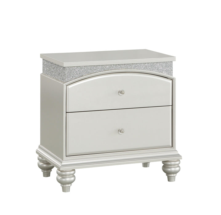 Maverick Platinum Nightstand - Premium Nightstand from ACME East - Just $429! Shop now at Furniture Wholesale Plus  We are the best furniture store in Nashville, Hendersonville, Goodlettsville, Madison, Antioch, Mount Juliet, Lebanon, Gallatin, Springfield, Murfreesboro, Franklin, Brentwood