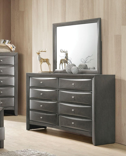 Ireland Gray Oak Mirror - Premium Mirror from ACME East - Just $140.40! Shop now at Furniture Wholesale Plus  We are the best furniture store in Nashville, Hendersonville, Goodlettsville, Madison, Antioch, Mount Juliet, Lebanon, Gallatin, Springfield, Murfreesboro, Franklin, Brentwood