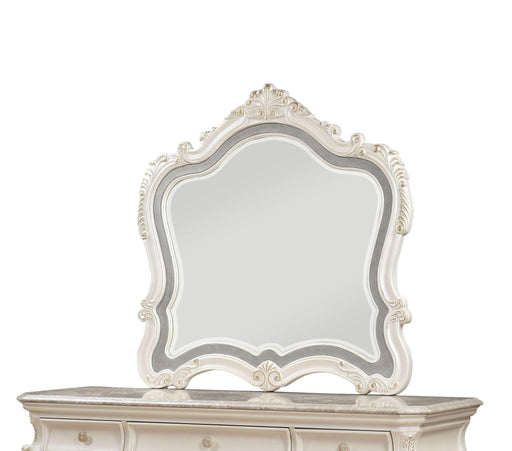 Chantelle Pearl White Mirror - Premium Mirror from ACME East - Just $567.45! Shop now at Furniture Wholesale Plus  We are the best furniture store in Nashville, Hendersonville, Goodlettsville, Madison, Antioch, Mount Juliet, Lebanon, Gallatin, Springfield, Murfreesboro, Franklin, Brentwood