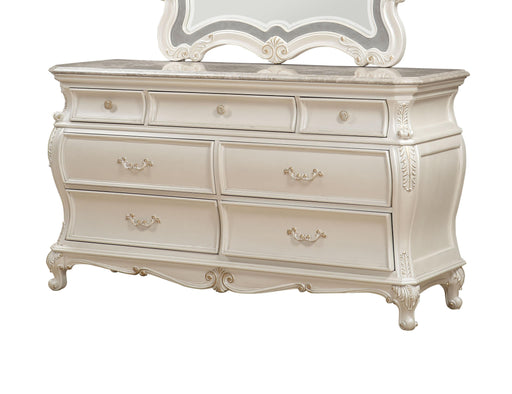 Chantelle Pearl White Dresser - Premium Dresser from ACME East - Just $2182.05! Shop now at Furniture Wholesale Plus  We are the best furniture store in Nashville, Hendersonville, Goodlettsville, Madison, Antioch, Mount Juliet, Lebanon, Gallatin, Springfield, Murfreesboro, Franklin, Brentwood