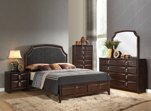 Lancaster Espresso PU & Espresso Queen Bed - Premium Bed from ACME East - Just $573.30! Shop now at Furniture Wholesale Plus  We are the best furniture store in Nashville, Hendersonville, Goodlettsville, Madison, Antioch, Mount Juliet, Lebanon, Gallatin, Springfield, Murfreesboro, Franklin, Brentwood