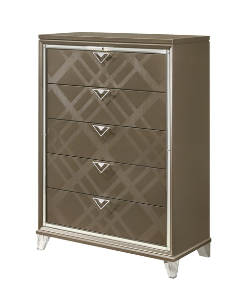 Skylar Dark Champagne Chest - Premium Chest from ACME East - Just $1109.55! Shop now at Furniture Wholesale Plus  We are the best furniture store in Nashville, Hendersonville, Goodlettsville, Madison, Antioch, Mount Juliet, Lebanon, Gallatin, Springfield, Murfreesboro, Franklin, Brentwood