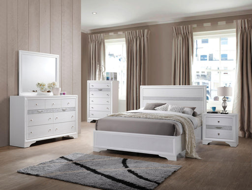 Naima White Twin Bed - Premium Bed from ACME East - Just $382.20! Shop now at Furniture Wholesale Plus  We are the best furniture store in Nashville, Hendersonville, Goodlettsville, Madison, Antioch, Mount Juliet, Lebanon, Gallatin, Springfield, Murfreesboro, Franklin, Brentwood