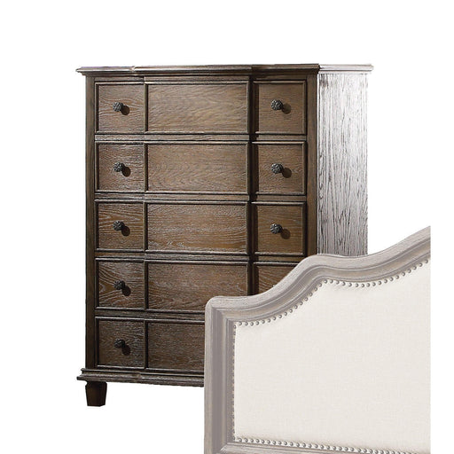 Baudouin Weathered Oak Chest - Premium Chest from ACME East - Just $780! Shop now at Furniture Wholesale Plus  We are the best furniture store in Nashville, Hendersonville, Goodlettsville, Madison, Antioch, Mount Juliet, Lebanon, Gallatin, Springfield, Murfreesboro, Franklin, Brentwood