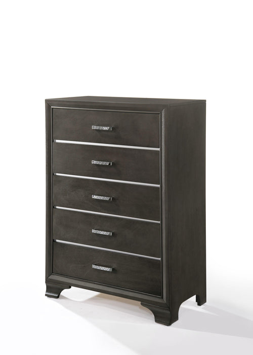 Carine II Gray Chest - Premium Chest from ACME East - Just $557.70! Shop now at Furniture Wholesale Plus  We are the best furniture store in Nashville, Hendersonville, Goodlettsville, Madison, Antioch, Mount Juliet, Lebanon, Gallatin, Springfield, Murfreesboro, Franklin, Brentwood