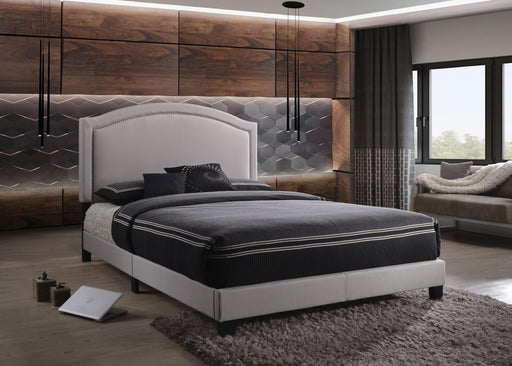 Garresso Fog Fabric Queen Bed - Premium Bed from ACME East - Just $317.85! Shop now at Furniture Wholesale Plus  We are the best furniture store in Nashville, Hendersonville, Goodlettsville, Madison, Antioch, Mount Juliet, Lebanon, Gallatin, Springfield, Murfreesboro, Franklin, Brentwood