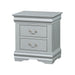 Louis Philippe Platinum Nightstand - Premium Nightstand from ACME East - Just $187.20! Shop now at Furniture Wholesale Plus  We are the best furniture store in Nashville, Hendersonville, Goodlettsville, Madison, Antioch, Mount Juliet, Lebanon, Gallatin, Springfield, Murfreesboro, Franklin, Brentwood