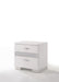 Naima II White High Gloss Nightstand - Premium Nightstand from ACME East - Just $296.40! Shop now at Furniture Wholesale Plus  We are the best furniture store in Nashville, Hendersonville, Goodlettsville, Madison, Antioch, Mount Juliet, Lebanon, Gallatin, Springfield, Murfreesboro, Franklin, Brentwood