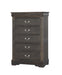 Louis Philippe Dark Gray Chest - Premium Chest from ACME East - Just $409.50! Shop now at Furniture Wholesale Plus  We are the best furniture store in Nashville, Hendersonville, Goodlettsville, Madison, Antioch, Mount Juliet, Lebanon, Gallatin, Springfield, Murfreesboro, Franklin, Brentwood