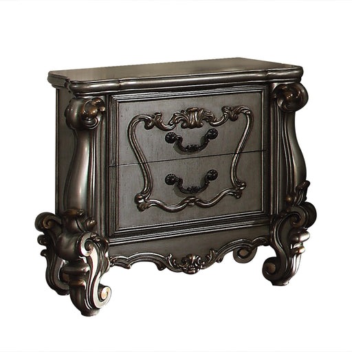 Versailles Antique Platinum Nightstand - Premium Nightstand from ACME East - Just $1088.10! Shop now at Furniture Wholesale Plus  We are the best furniture store in Nashville, Hendersonville, Goodlettsville, Madison, Antioch, Mount Juliet, Lebanon, Gallatin, Springfield, Murfreesboro, Franklin, Brentwood