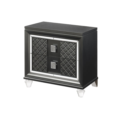 Sawyer Metallic Gray Nightstand - Premium Nightstand from ACME East - Just $477.75! Shop now at Furniture Wholesale Plus  We are the best furniture store in Nashville, Hendersonville, Goodlettsville, Madison, Antioch, Mount Juliet, Lebanon, Gallatin, Springfield, Murfreesboro, Franklin, Brentwood