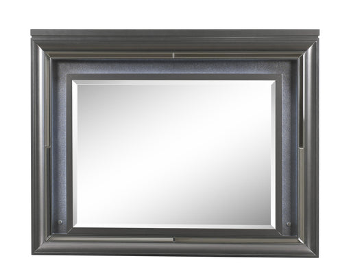 Sawyer Metallic Gray Mirror (LED) - Premium Mirror from ACME East - Just $302.25! Shop now at Furniture Wholesale Plus  We are the best furniture store in Nashville, Hendersonville, Goodlettsville, Madison, Antioch, Mount Juliet, Lebanon, Gallatin, Springfield, Murfreesboro, Franklin, Brentwood