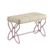 Priya II White & Light Purple Bench - Premium Bench from ACME East - Just $146.25! Shop now at Furniture Wholesale Plus  We are the best furniture store in Nashville, Hendersonville, Goodlettsville, Madison, Antioch, Mount Juliet, Lebanon, Gallatin, Springfield, Murfreesboro, Franklin, Brentwood