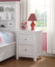 Lacey White Nightstand (2 DRAWERS) - Premium Nightstand from ACME East - Just $391.95! Shop now at Furniture Wholesale Plus  We are the best furniture store in Nashville, Hendersonville, Goodlettsville, Madison, Antioch, Mount Juliet, Lebanon, Gallatin, Springfield, Murfreesboro, Franklin, Brentwood