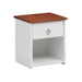 Farah White & Oak Nightstand - Premium Nightstand from ACME East - Just $150.15! Shop now at Furniture Wholesale Plus  We are the best furniture store in Nashville, Hendersonville, Goodlettsville, Madison, Antioch, Mount Juliet, Lebanon, Gallatin, Springfield, Murfreesboro, Franklin, Brentwood