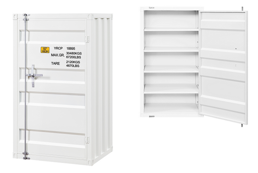 Cargo White Chest (Single Door) - Premium Chest from ACME East - Just $787.80! Shop now at Furniture Wholesale Plus  We are the best furniture store in Nashville, Hendersonville, Goodlettsville, Madison, Antioch, Mount Juliet, Lebanon, Gallatin, Springfield, Murfreesboro, Franklin, Brentwood