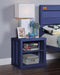 Cargo Blue Nightstand (USB) - Premium Nightstand from ACME East - Just $290.55! Shop now at Furniture Wholesale Plus  We are the best furniture store in Nashville, Hendersonville, Goodlettsville, Madison, Antioch, Mount Juliet, Lebanon, Gallatin, Springfield, Murfreesboro, Franklin, Brentwood