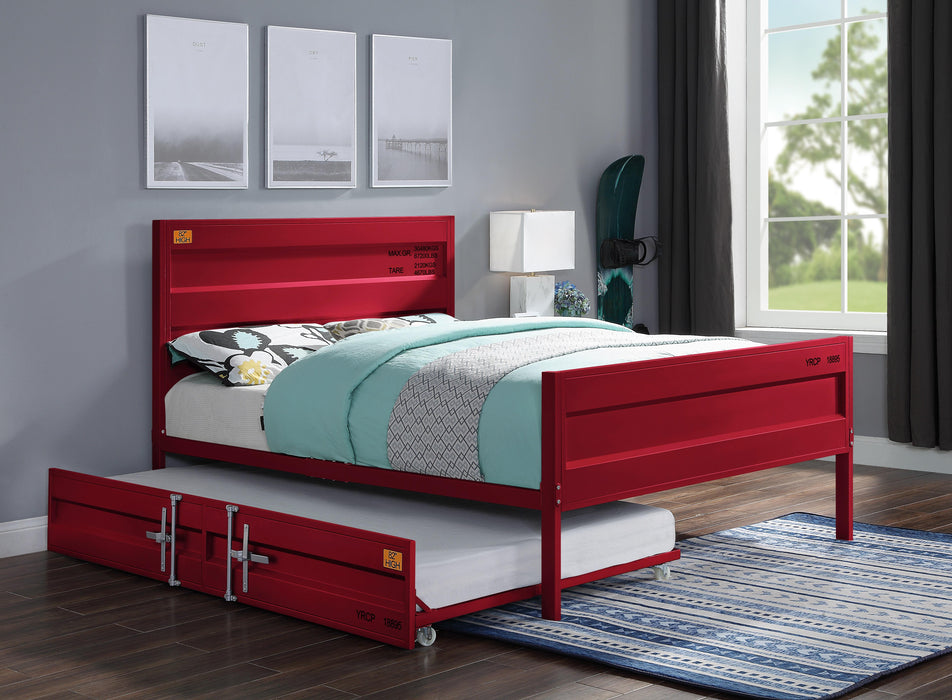Cargo Red Full Bed - Premium Bed from ACME East - Just $491.40! Shop now at Furniture Wholesale Plus  We are the best furniture store in Nashville, Hendersonville, Goodlettsville, Madison, Antioch, Mount Juliet, Lebanon, Gallatin, Springfield, Murfreesboro, Franklin, Brentwood