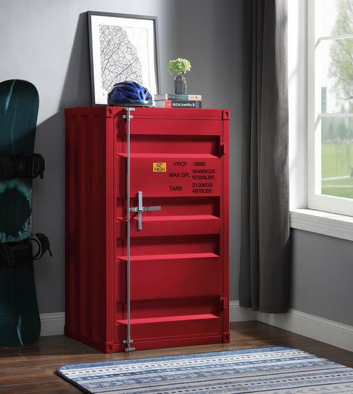 Cargo Red Chest (Single Door) - Premium Chest from ACME East - Just $719.55! Shop now at Furniture Wholesale Plus  We are the best furniture store in Nashville, Hendersonville, Goodlettsville, Madison, Antioch, Mount Juliet, Lebanon, Gallatin, Springfield, Murfreesboro, Franklin, Brentwood
