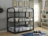 Cairo Sandy Black Bunk Bed (Triple Full) - Premium Bunk Bed from ACME East - Just $719.55! Shop now at Furniture Wholesale Plus  We are the best furniture store in Nashville, Hendersonville, Goodlettsville, Madison, Antioch, Mount Juliet, Lebanon, Gallatin, Springfield, Murfreesboro, Franklin, Brentwood