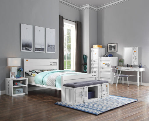 Cargo White Full Bed - Premium Bed from ACME East - Just $446.55! Shop now at Furniture Wholesale Plus  We are the best furniture store in Nashville, Hendersonville, Goodlettsville, Madison, Antioch, Mount Juliet, Lebanon, Gallatin, Springfield, Murfreesboro, Franklin, Brentwood