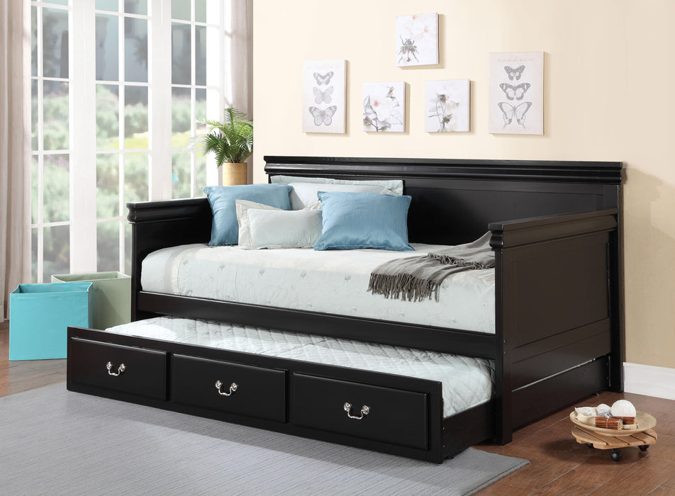 Bailee Black Daybed (Twin Size) - Premium Daybed from ACME East - Just $555.75! Shop now at Furniture Wholesale Plus  We are the best furniture store in Nashville, Hendersonville, Goodlettsville, Madison, Antioch, Mount Juliet, Lebanon, Gallatin, Springfield, Murfreesboro, Franklin, Brentwood