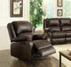 Zuriel Brown PU Rocker Recliner (Motion) - Premium Recliner from ACME East - Just $462.15! Shop now at Furniture Wholesale Plus  We are the best furniture store in Nashville, Hendersonville, Goodlettsville, Madison, Antioch, Mount Juliet, Lebanon, Gallatin, Springfield, Murfreesboro, Franklin, Brentwood
