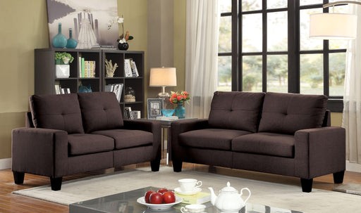 Platinum II Chocolate Linen Sofa & Loveseat - Premium Living Room Set from ACME East - Just $1164.15! Shop now at Furniture Wholesale Plus  We are the best furniture store in Nashville, Hendersonville, Goodlettsville, Madison, Antioch, Mount Juliet, Lebanon, Gallatin, Springfield, Murfreesboro, Franklin, Brentwood