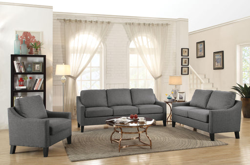 Zapata Gray Linen Sofa - Premium Sofa from ACME East - Just $639.60! Shop now at Furniture Wholesale Plus  We are the best furniture store in Nashville, Hendersonville, Goodlettsville, Madison, Antioch, Mount Juliet, Lebanon, Gallatin, Springfield, Murfreesboro, Franklin, Brentwood
