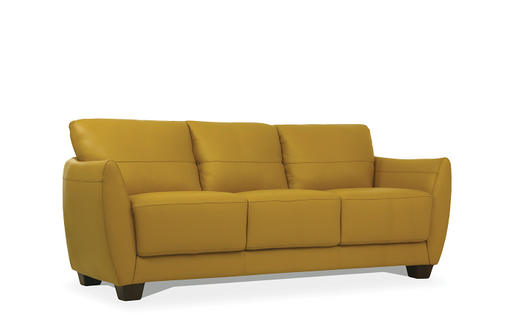 Valeria Mustard Leather Sofa - Premium Sofa from ACME East - Just $2821.65! Shop now at Furniture Wholesale Plus  We are the best furniture store in Nashville, Hendersonville, Goodlettsville, Madison, Antioch, Mount Juliet, Lebanon, Gallatin, Springfield, Murfreesboro, Franklin, Brentwood