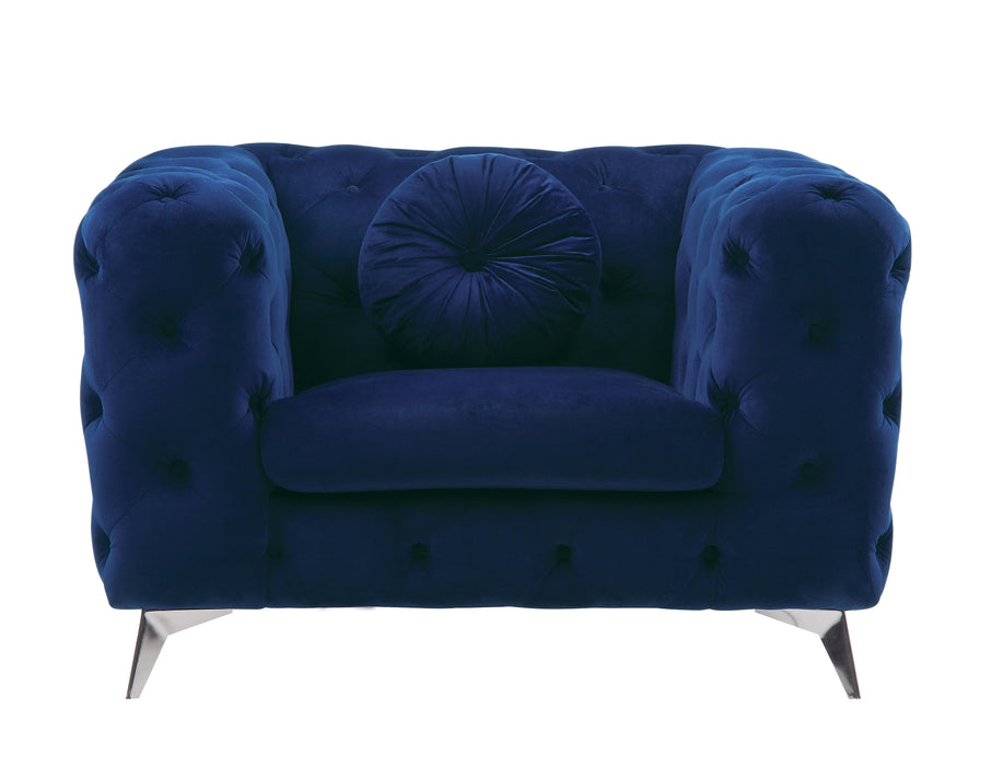 Atronia Blue Fabric Chair - Premium Chair from ACME East - Just $945.75! Shop now at Furniture Wholesale Plus  We are the best furniture store in Nashville, Hendersonville, Goodlettsville, Madison, Antioch, Mount Juliet, Lebanon, Gallatin, Springfield, Murfreesboro, Franklin, Brentwood