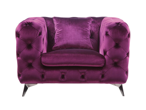 Atronia Purple Fabric Chair - Premium Chair from ACME East - Just $945.75! Shop now at Furniture Wholesale Plus  We are the best furniture store in Nashville, Hendersonville, Goodlettsville, Madison, Antioch, Mount Juliet, Lebanon, Gallatin, Springfield, Murfreesboro, Franklin, Brentwood