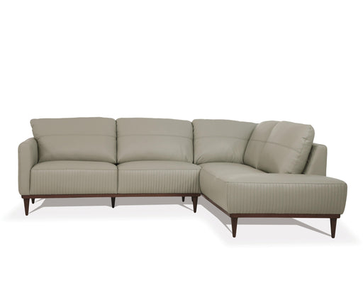 Tampa Airy Green Leather Sectional Sofa - Premium Sectional from ACME East - Just $5419.05! Shop now at Furniture Wholesale Plus  We are the best furniture store in Nashville, Hendersonville, Goodlettsville, Madison, Antioch, Mount Juliet, Lebanon, Gallatin, Springfield, Murfreesboro, Franklin, Brentwood