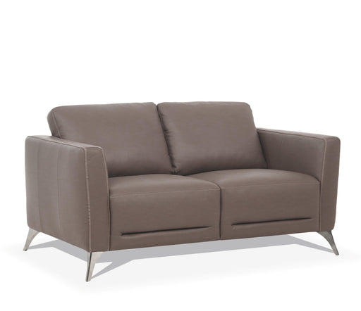 Malaga Taupe Leather Loveseat - Premium Loveseat from ACME East - Just $2499.90! Shop now at Furniture Wholesale Plus  We are the best furniture store in Nashville, Hendersonville, Goodlettsville, Madison, Antioch, Mount Juliet, Lebanon, Gallatin, Springfield, Murfreesboro, Franklin, Brentwood